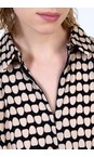 Skatie Black  Polka Dot Printed Dress  
