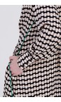 Skatie Black  Polka Dot Printed Dress  