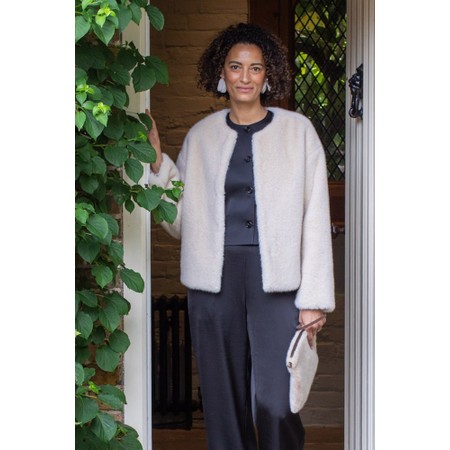 Chalk Delilah Bone Coat - White