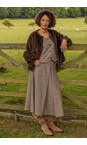 Chalk Cappuccino Delilah Cappuccino Coat  