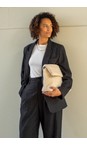 Chalk Dark Charcoal Drew Pinstripe Blazer  
