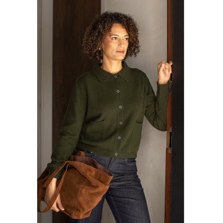 Chalk Eden Cardigan - Green