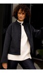 Chalk Charcoal Edwina Jacket  