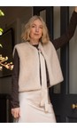 Chalk Bone Felicity Bone Gilet  