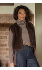 Chalk Cappuccino Felicity Cappuccino Gilet  