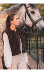 Chalk Cappuccino Felicity Cappuccino Gilet  