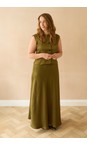 Chalk Avocado Gina Avocado Skirt  