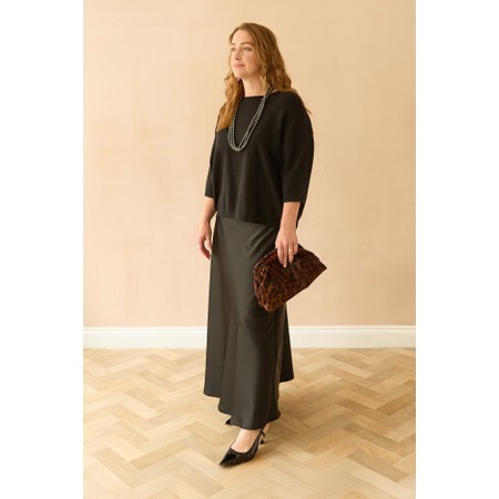 Chalk Gina Black Skirt - Black