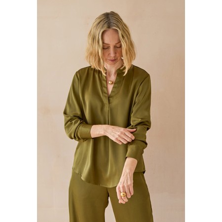 Chalk Josie Avocado Shirt - Green