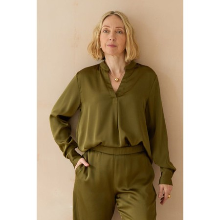 Chalk Josie Avocado Shirt - Green