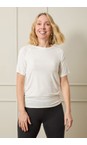 Chalk White  Maddie White Top  