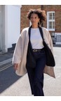 Chalk Cream Maggie Cream Coat  
