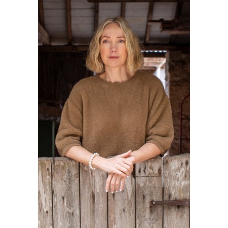 Chalk Mai Dark Tan Top - Brown