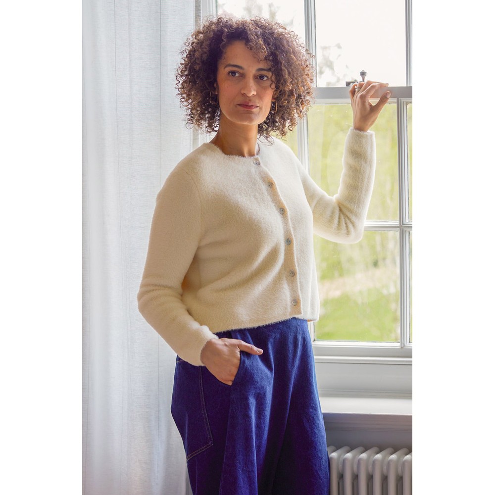 Chalk Mary Ivory Cardigan Ivory