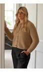 Chalk Light Tan Mary Light Tan Cardigan  