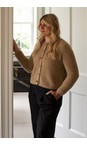 Chalk Light Tan Mary Light Tan Cardigan  