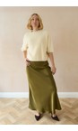 Chalk Avocado Gina Avocado Skirt  