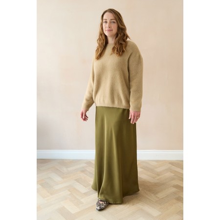 Chalk Gina Avocado Skirt - Green