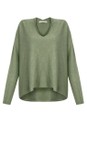 Amazing Woman Olive Mika Olive Boxy Fine Knit Jumper  