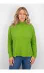 Amazing Woman Kiwi Jolie Kiwi Boxy High Neck Knit  