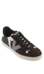 Victoria Shoes Blanco Berlin Ciclista Cow Print V Trainer Shoe  