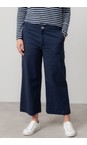 Lily & Me Navy Isla Crop Navy Trouser  
