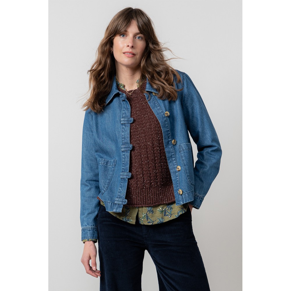 Lily & Me Stratton Denim Jacket Blue