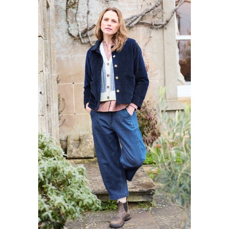 Lily & Me Charlie Soft Denim Trouser - Blue