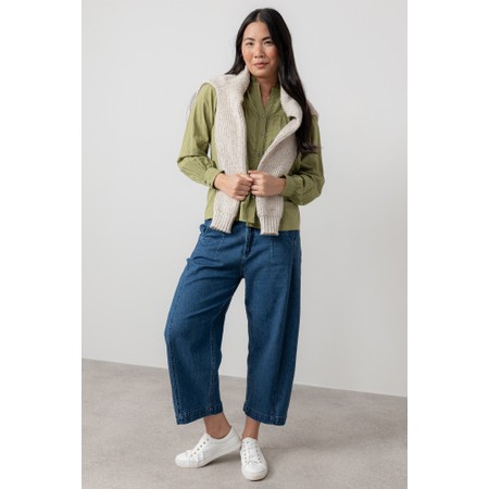 Lily & Me Charlie Soft Denim Trouser - Blue