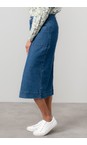 Lily & Me Blue Penrose Soft Denim Skirt  