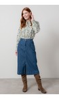 Lily & Me Blue Penrose Soft Denim Skirt  