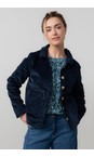 Lily & Me Navy Ash Navy Cord Jacket  