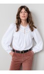 Lily & Me White  Luna Plain Blouse  
