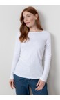 Lily & Me White  Monica Plain Top  