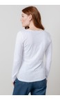 Lily & Me White  Monica Plain Top  