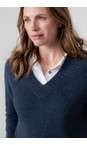 Lily & Me Navy Woodchester Navy Plain Jumper  
