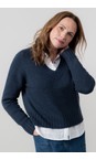 Lily & Me Navy Woodchester Navy Plain Jumper  
