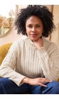 Lily & Me Ecru Elspeth Fleck Knit Jumper  