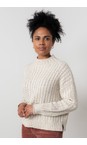 Lily & Me Ecru Elspeth Fleck Knit Jumper  