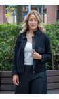 Naya Black / White Naya Pinstriped Detail Jacket  