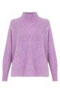 Amazing Woman Lilac Jolie Lilac Boxy High Neck Knit  