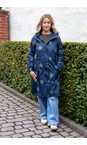 Masai Clothing Mood Indigo MaTerenna Print Raincoat  