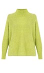 Amazing Woman Pear Jolie Pear Boxy High Neck Knit  
