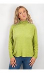 Amazing Woman Pear Jolie Pear Boxy High Neck Knit  