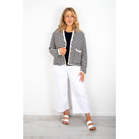 Masai Clothing MaLoyal Mood Indigo Knit Cardigan - Blue