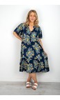 Masai Clothing Mood Indigo MaNevina  Mood Indigo Print Dress  