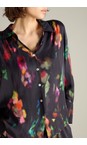 Sahara Multi Abstract Painterly Floral Shirt  