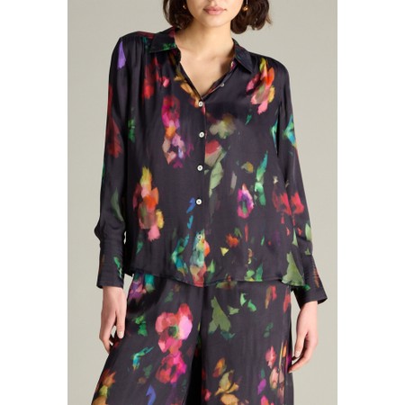 Sahara Abstract Painterly Floral Shirt - Multicoloured