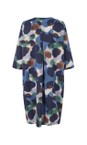 Masai Clothing Navy Blazer MaNodetta Navy Blazer Print Dress  