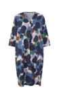 Masai Clothing Navy Blazer MaNodetta Navy Blazer Print Dress  